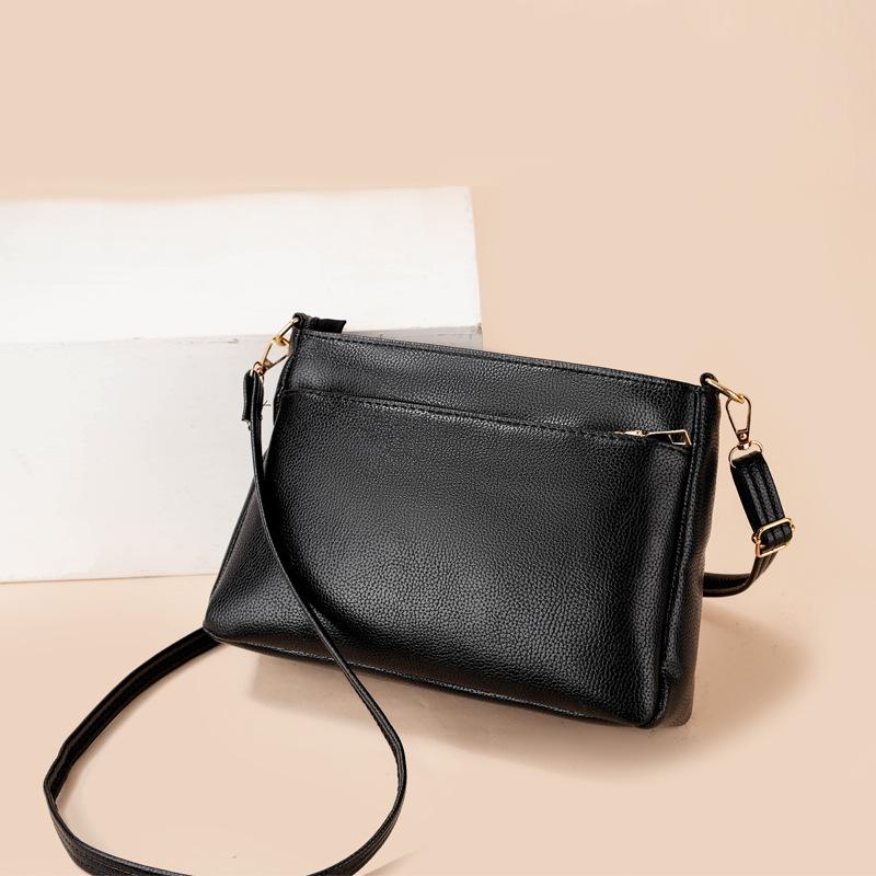 Bags |  Womens Black Tessa Cross Body Bag With Zip Bags Bags