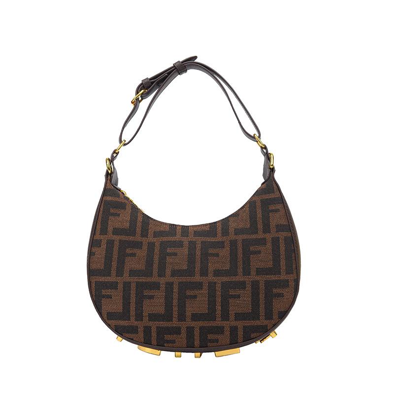 Bags |  Womens Large 1945 Soft Hobo Bag In Jacquard Fabric With A Pb Labyrinth Monogram Bags Bags