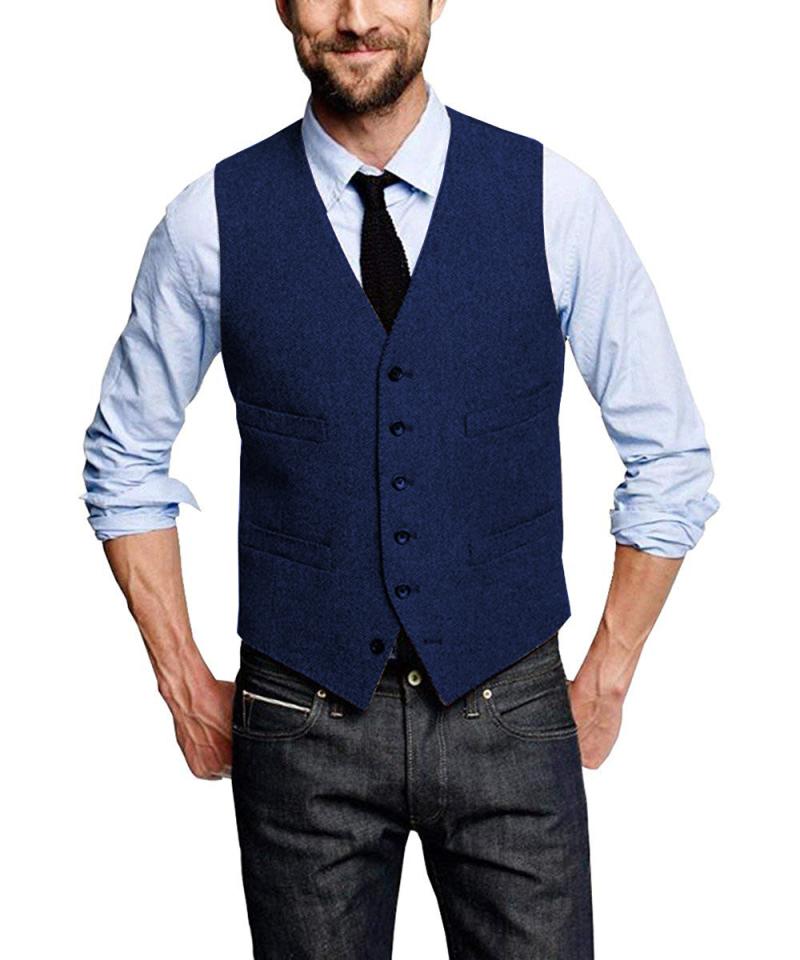 Blazers |  Mens Heath Regular Fit Waistcoat Blazers Blazers