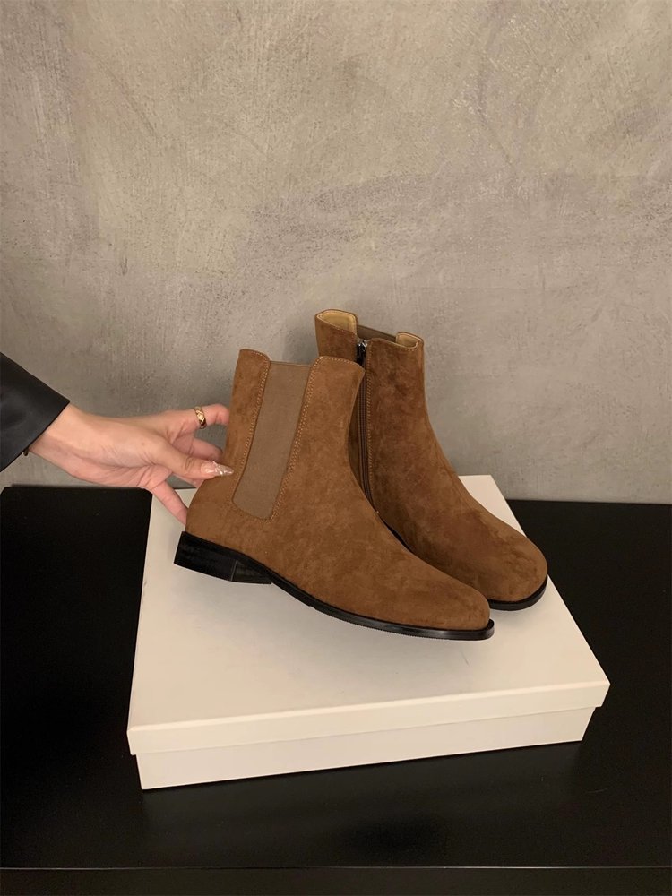 Boots |  Mens Tan Plain Chelsea Boots Boots Boots