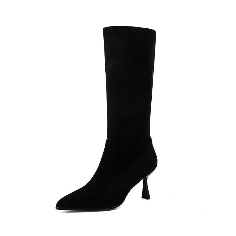 Boots |  Womens Ariel Suede Boots Boots Black