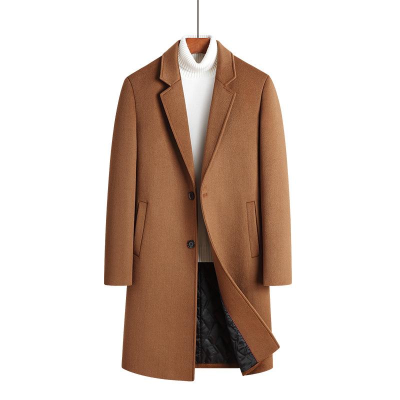 Coats & Jackets |  Mens Camel Long Judith Wentz Over Coat Coats & Jackets Brown