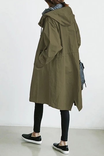 Coats & Jackets |  Womens Sage Rubber Mid Length Raincoat Coats & Jackets Coats & Jackets