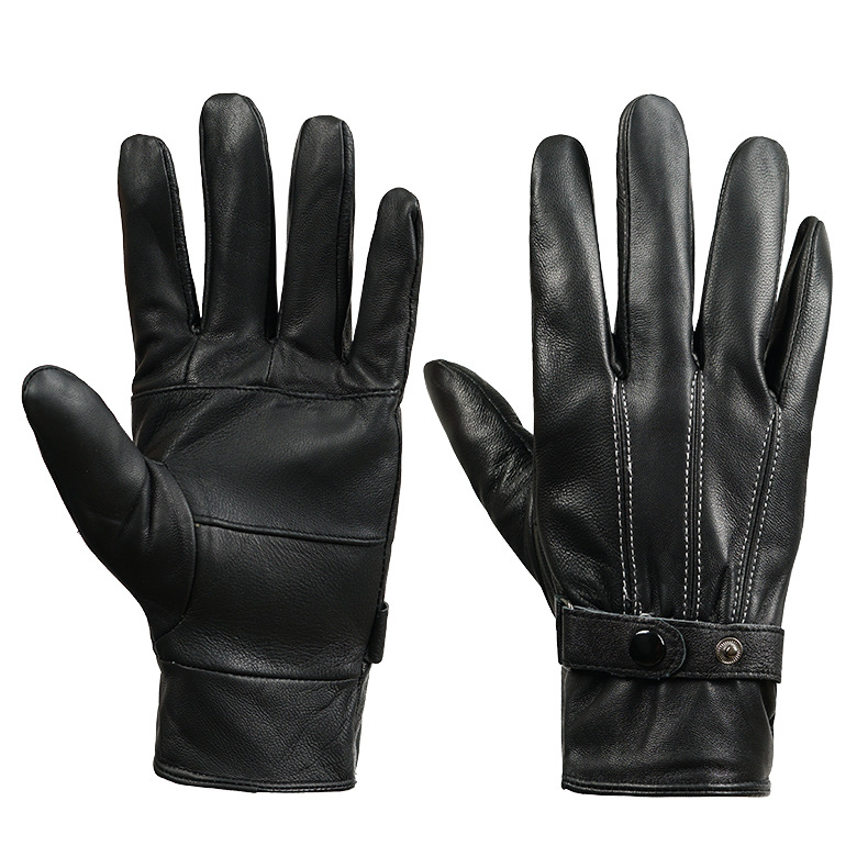 Gloves |  Womens Black Plain Pu Gloves Gloves Black