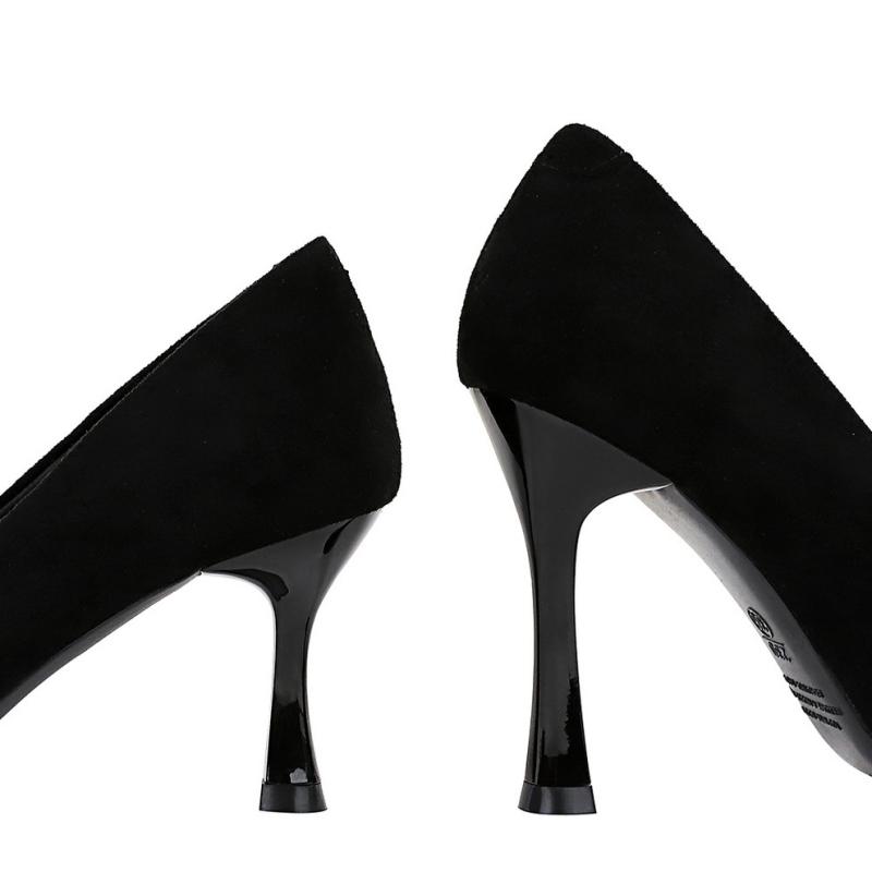 High Heels & Pumps |  Womens Eden Platform Pumps In Suede High Heels & Pumps Black