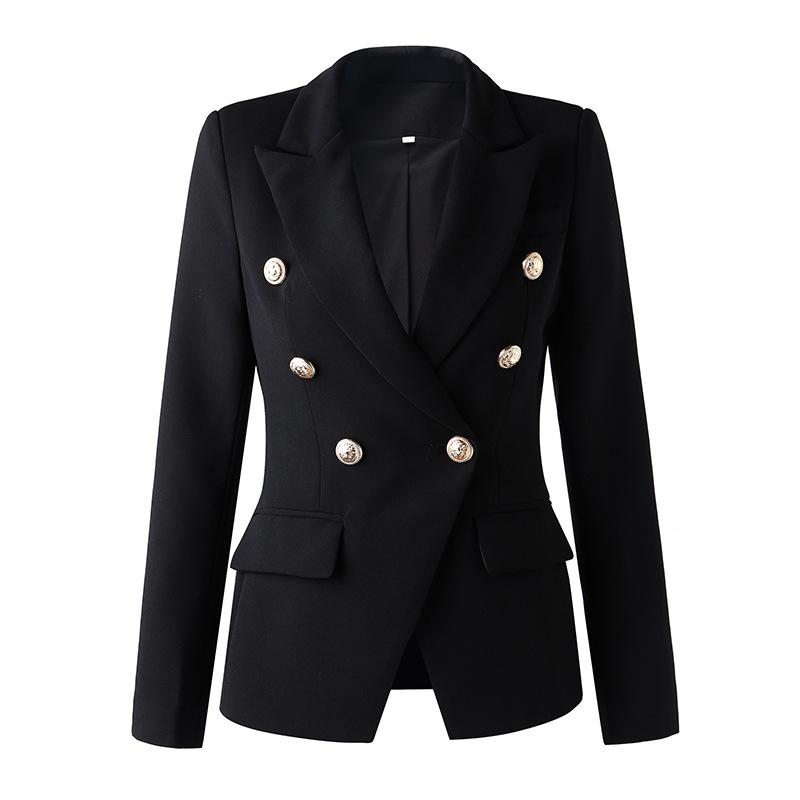 Jackets And Blazers |  Mens Wool 6-Button Jacket Jackets And Blazers Black