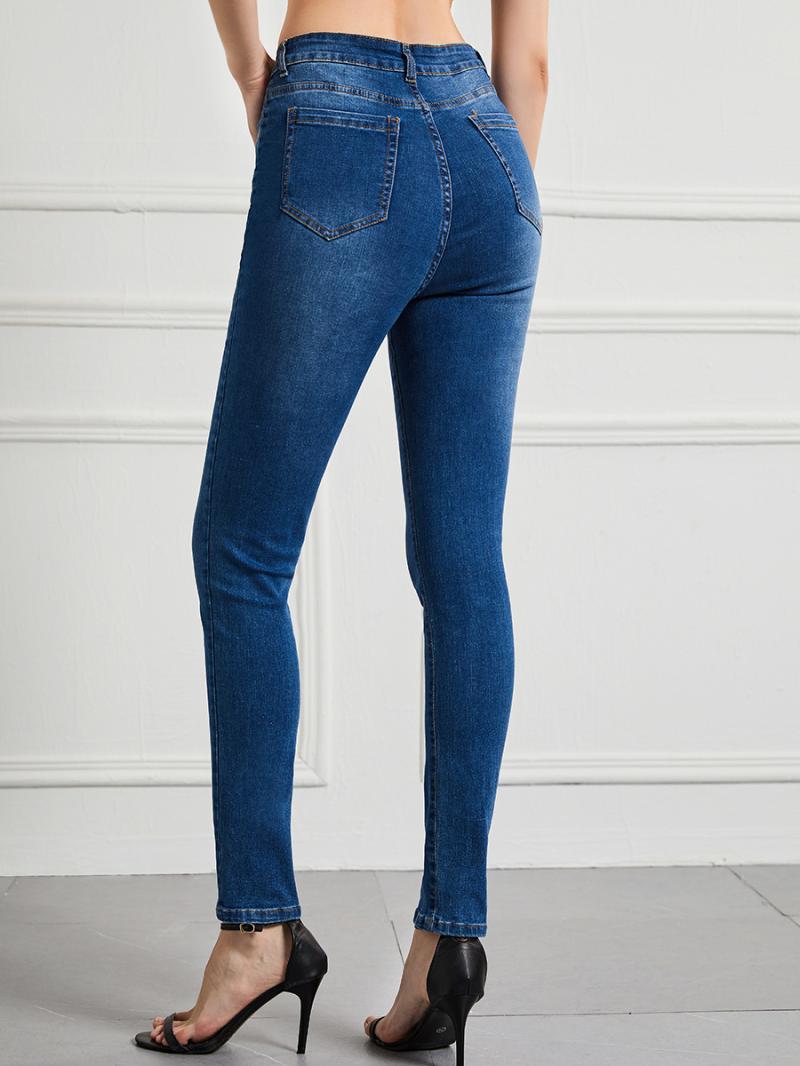 Jeans & Jeggings |  Womens Indigo Alexa Shaper Skinny Jeans Womens Clothing Blue