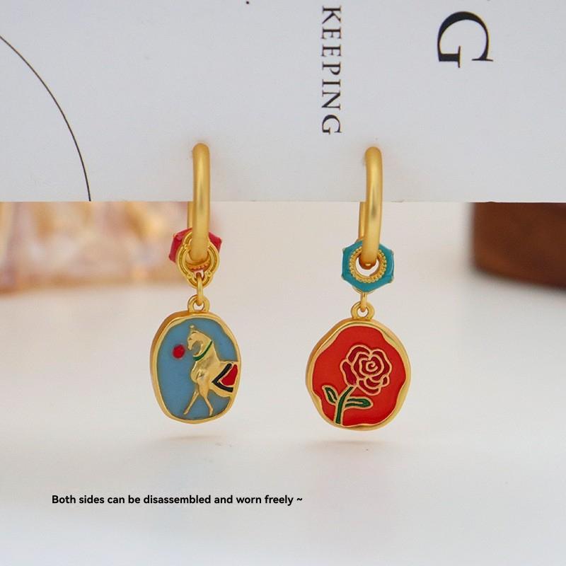 Jewellery |  Womens Mosaic Tile Drop Earring Jewellery Jewellery