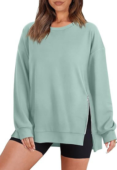 Jumpers & Cardigans |  Womens Plum Curved Hem Sweatshirt Jumpers & Cardigans Jumpers & Cardigans