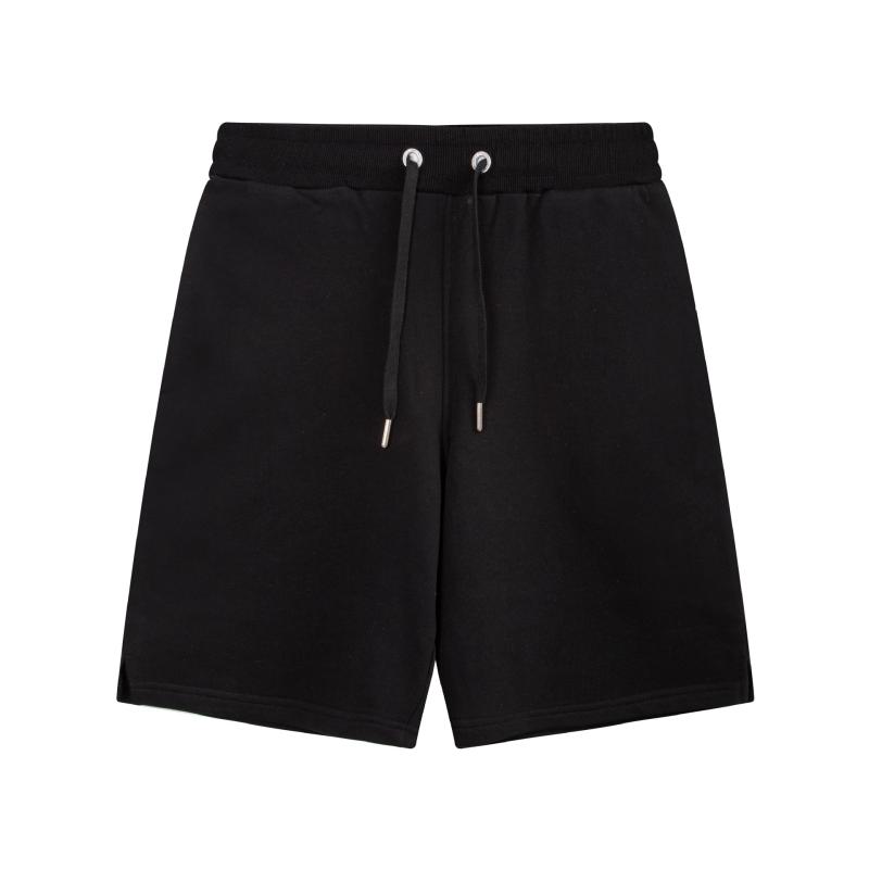 Loungewear |  Mens Black Casual Drawstring Sweat Shorts Loungewear Black