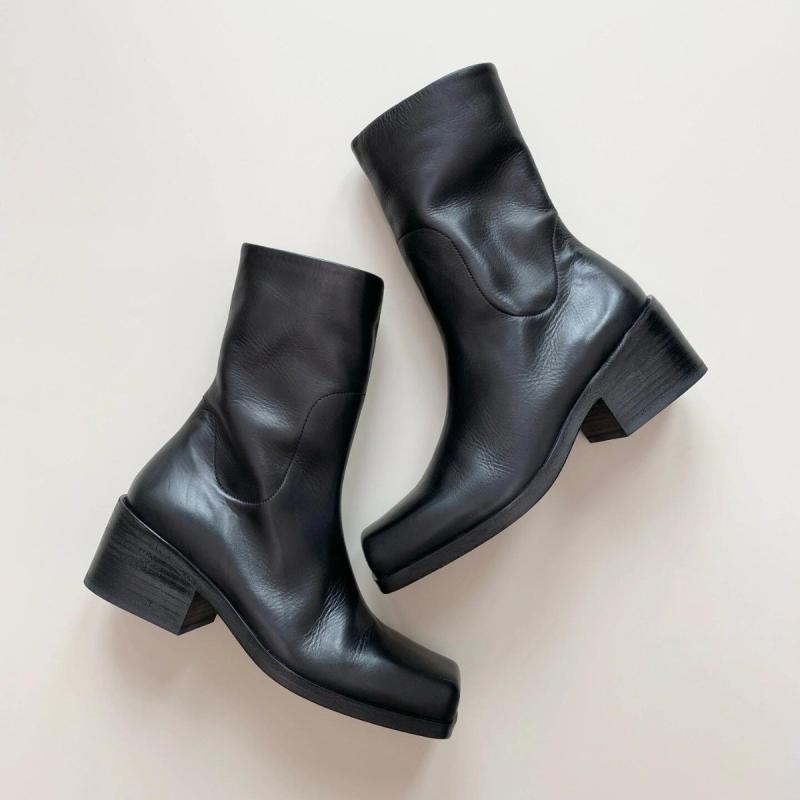 Shoes |  Womens Black Ankle Western Boots Boots Black