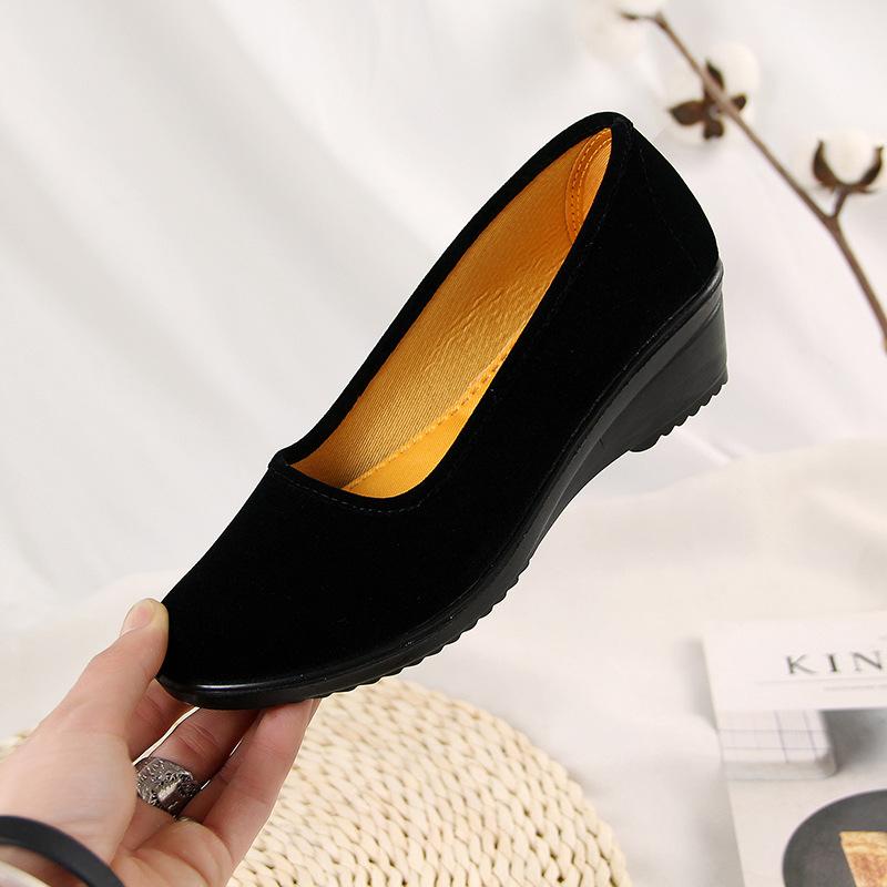 Shoes |  Womens Black Slip On Shoe Trainers Shoes Black