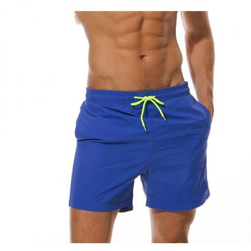 Shorts |  Mens Plain Navy Swim Shorts Mens Clothing Blue