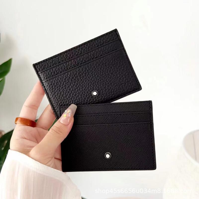 Small Leather Goods |  Womens B-Buzz Leather Card Holder Small Leather Goods Black