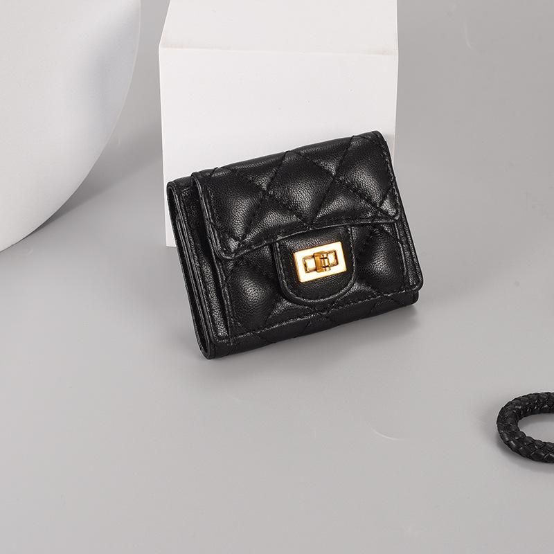 Small Leather Goods |  Womens B-Buzz Leather Purse Small Leather Goods Black