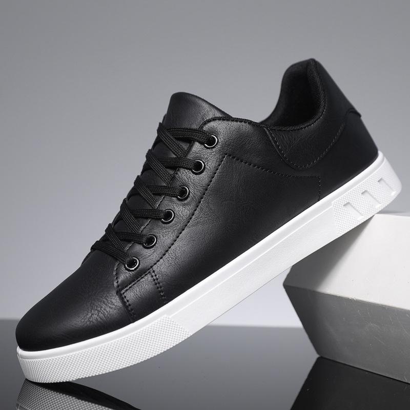 Sneakers |  Mens B-Court Trainers In Calfskin Mens Shoes Black