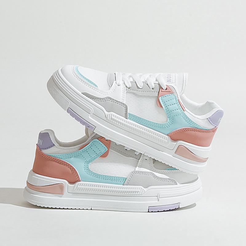 Sneakers |  Womens B-Court Flip Sneakers In Calfskin And Suede Sneakers multicolor