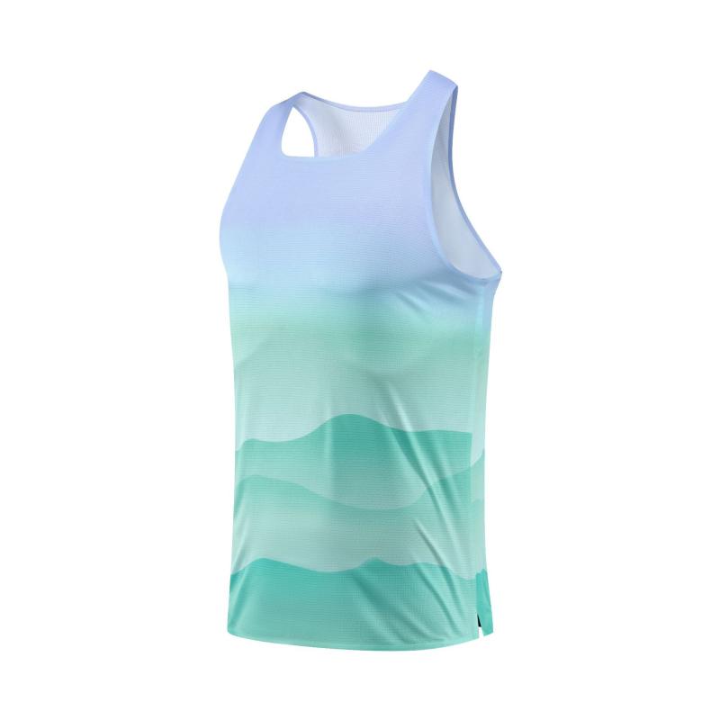 T-Shirts & Tops |  Mens Pink & Blue Dip-Dye Vest Mens Clothing Mens