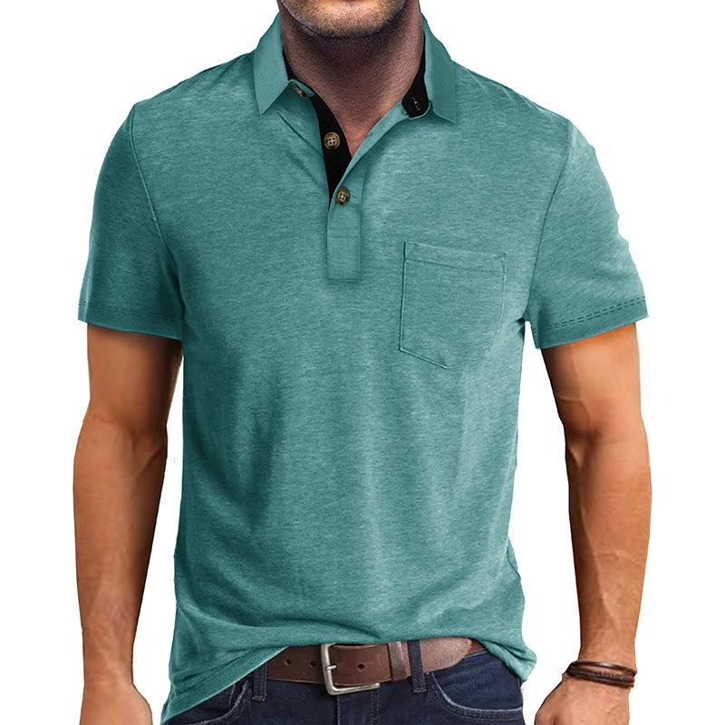 T-Shirts & Tops |  Mens Sage Short Sleeve Polo Shirt Mens Clothing Green