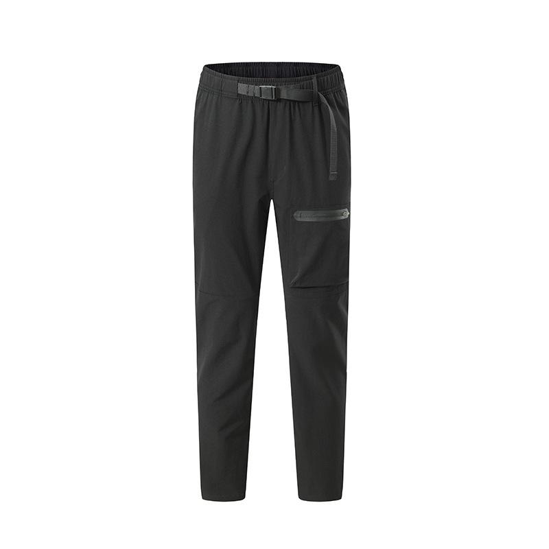 Trousers & Chinos |  Mens Plain Black Jogger Loungewear Black