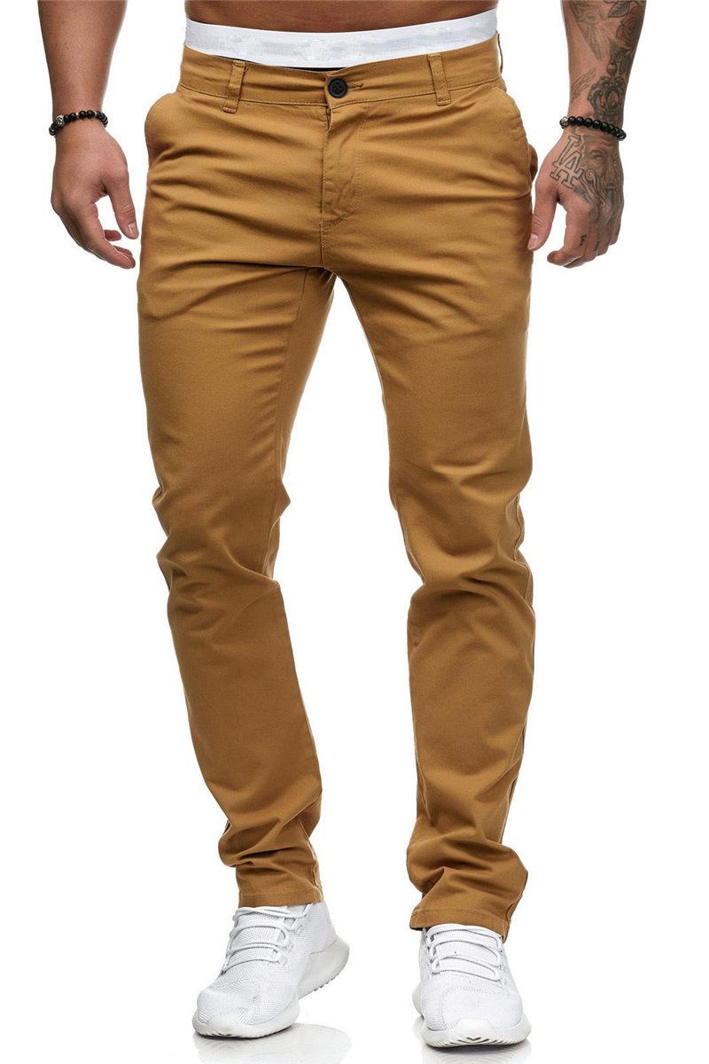 Trousers & Chinos |  Mens Tan Slim Chino Trousers Mens Clothing Brown