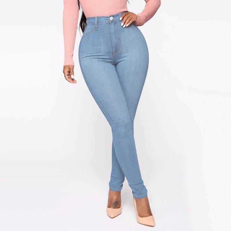 Trousers |  Womens Pale Blue Kate Shaper Jeggings Jeans & Jeggings Blue